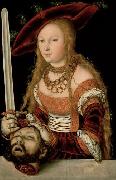 Lucas Cranach Judith with the head of Holofernes oil painting on canvas